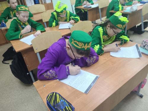 Балтачлылар «Татарча диктант» акциясенә кушылды