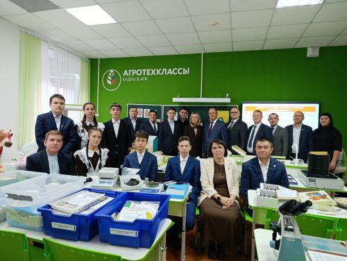 Салавыч күппрофильле лицеенда рәсми рәвештә агросыйныф ачылды