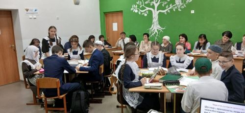 Бөрбаш мәктәбендә район семинары узды
