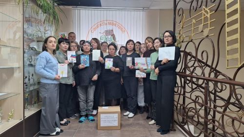 Балтач сәнгать мәктәбе хезмәткәрләре егетләргә гуманитар ярдәм озатты