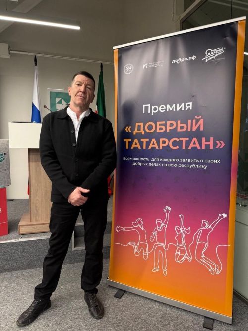 Марат Галәветдинов «Елның героик гамәле» номинациясендә җиңү яулады. Котлыйбыз!