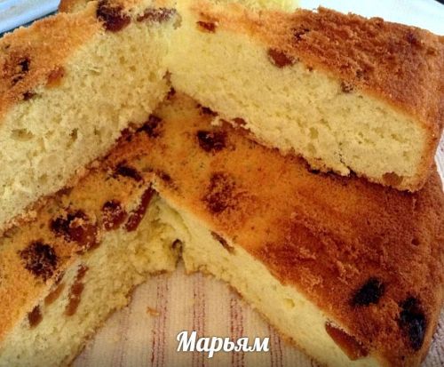 Чәй янына гади генә кекс, дуслар!
