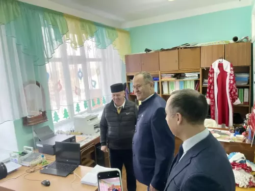 РФ Дәүләт Думасы депутаты Илья Светославович Вольфсон Балтачка эшлекле сәфәр белән килде