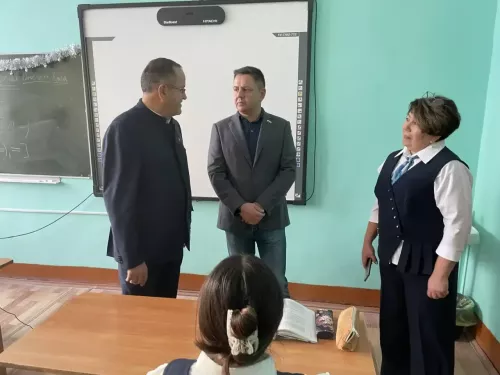 РФ Дәүләт Думасы депутаты Илья Светославович Вольфсон Балтачка эшлекле сәфәр белән килде
