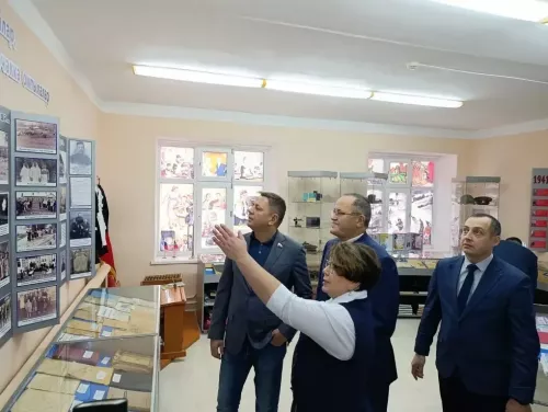 РФ Дәүләт Думасы депутаты Илья Светославович Вольфсон Балтачка эшлекле сәфәр белән килде