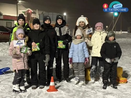 На днях прошло праздничное мероприятие «Кыш бабай юлга чыккан»