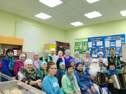 Борнак авыл китапханәсендә «Хуш киләсең, Яңа ел» исемле тамаша үткән