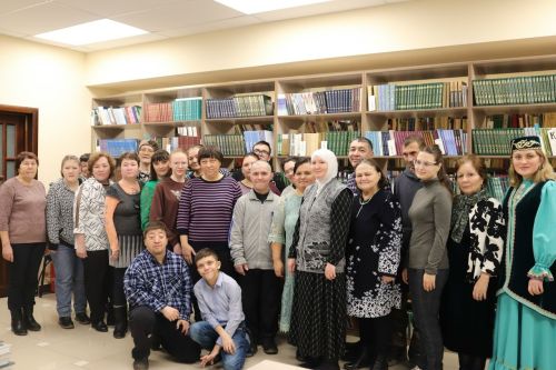 Балтач үзәк китапханәсендә узган «Аулак өй»дә «Фикердәш» клубы вәкилләре катнашты