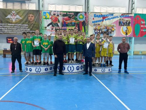 Балтач спорткомплексында баскетбол буенча район беренчелеге узды