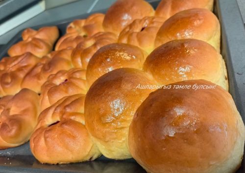 Гөлчәчәк Фәтхуловадан баллы пироглар камыры рецепты