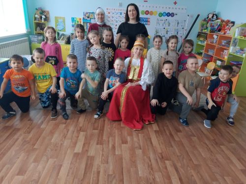 Карадуган балалар бакчасына кунак килгән...