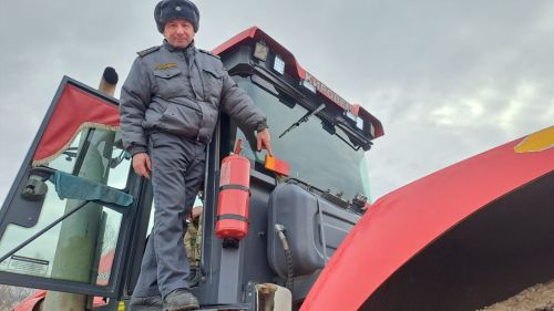 «Активист»та техника язгы кыр эшләренә әзер