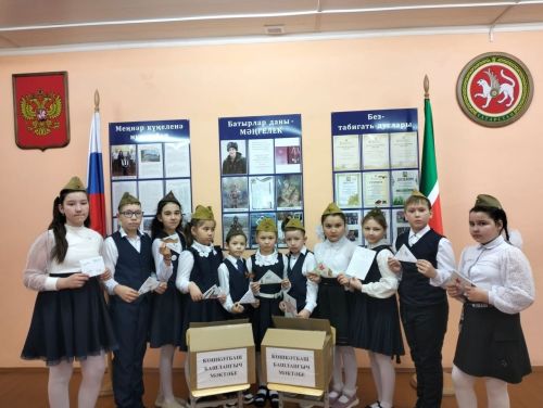 Көшкәтбашлылар авылдашларына гуманитар ярдәм озаткан