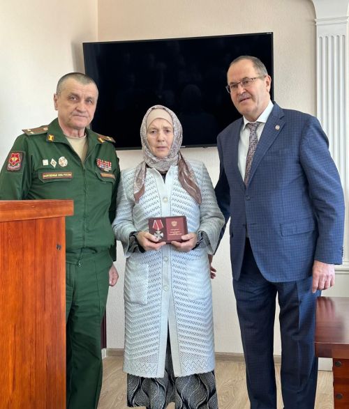 Балтач егетләренең якыннарына «Батырлык» ордены тапшырылды