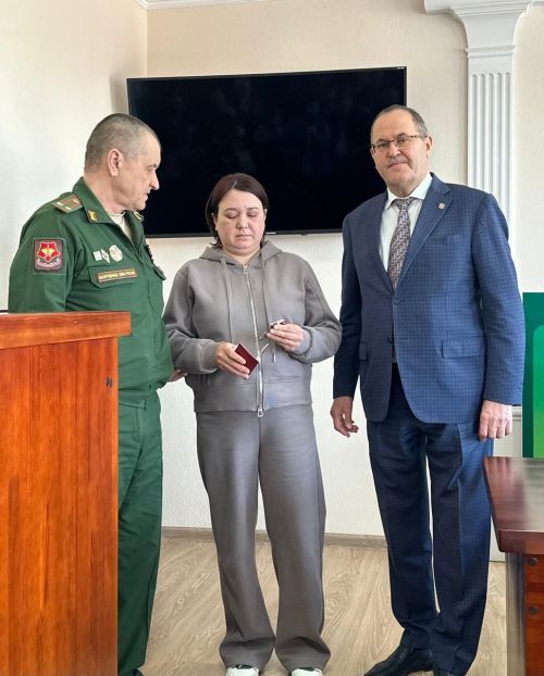 Балтач егетләренең якыннарына «Батырлык» ордены тапшырылды