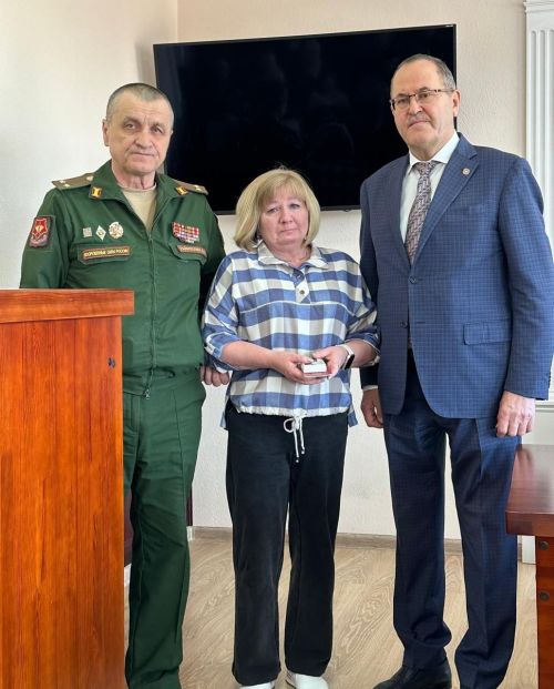Балтач егетләренең якыннарына «Батырлык» ордены тапшырылды