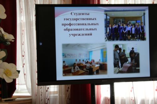 Карадуган гимназиясе Каюм Насыйри исемендәге конференциядә гаять тә зур хәзерлек күрсәтте