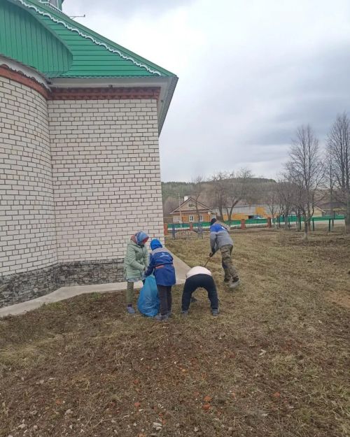 Арбор авылы мәчетендә  өмә узган