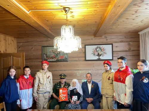 Балтачта Җиңү көне уңаеннан ветераннарга бүләкләр тапшырылды