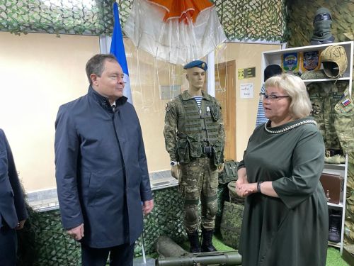 Кунаклар Балтач гимназиясендә һәм 5нче номерлы балалар бакчасында булдылар