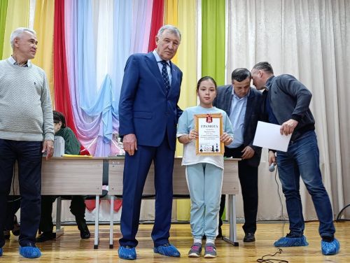 Бүгенге шахмат ярышында район спартакиадасы җиңүчеләрен бүләкләделәр