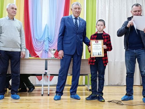 Бүгенге шахмат ярышында район спартакиадасы җиңүчеләрен бүләкләделәр