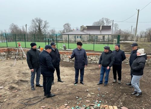 Район җитәкчелеге җирлекләрдәге төзелешләр белән танышты