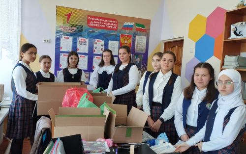 Алияна махсус хәрби операциясендәге егетләргә аерым тартма әзерләгән