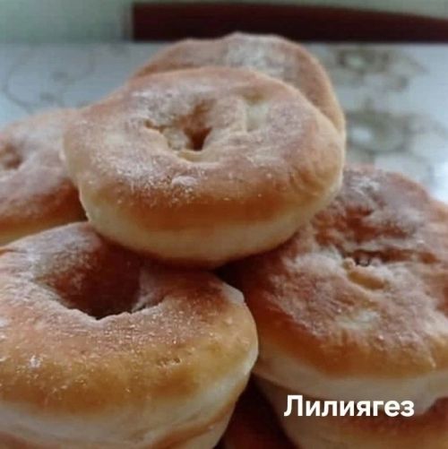 Лилия Әскаровадан пончиклар рецепты