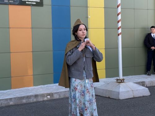 Балтач гимназиясендә узган митингтан фоторепортаж