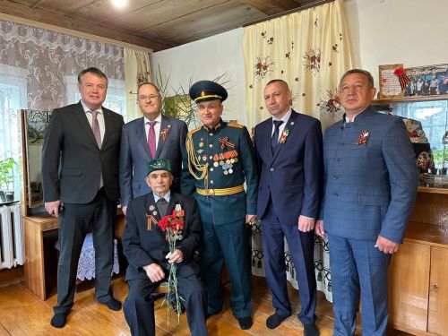Балтачта Җиңү көне Бөек Ватан сугышы ветеранын бәйрәм белән котлаудан башланды