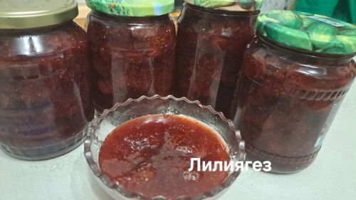 Лилия Әскаровадан виктория вареньесы рецепты