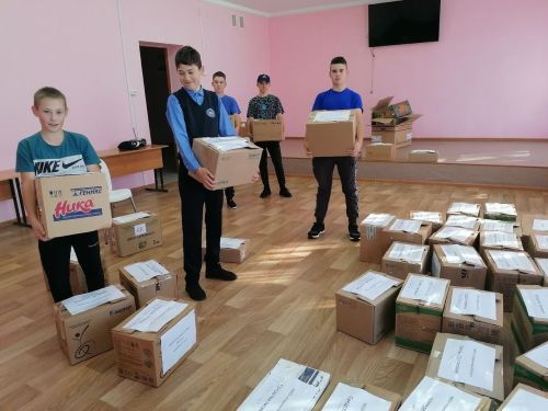 «Көмеш волонтерлар»га ярдәмгә Норма урта мәктәбе укучылары килә