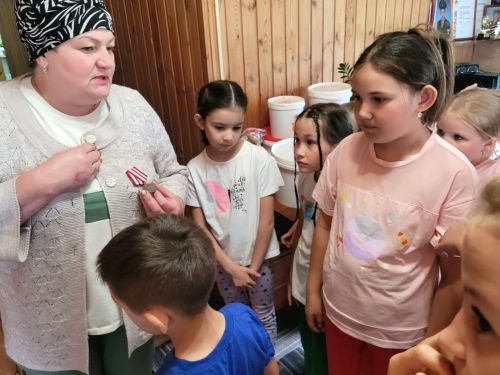 Нөнәгәр укучылары волонтер Алсу Шәфигуллинада кунакта булды