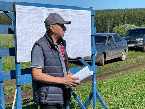 Балтачта комбайннар парады башланды