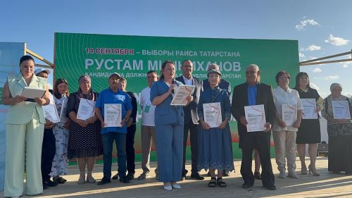 Балтачта игелекле күршеләр «Безнең ишегалды» дигән фестиваль узды
