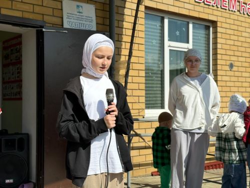 Чапшарда мәчет лагерена йөрүче балаларга бәйрәм оештырганнар