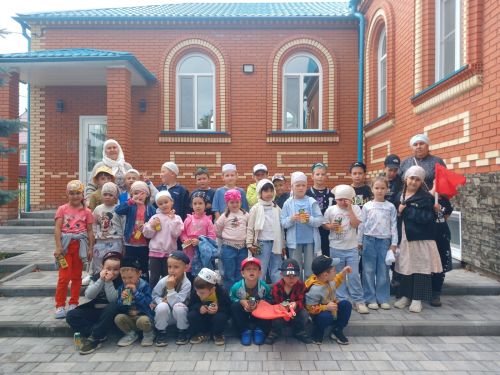 «Каенкай» балалары - Раиф мәчетендә кунакта