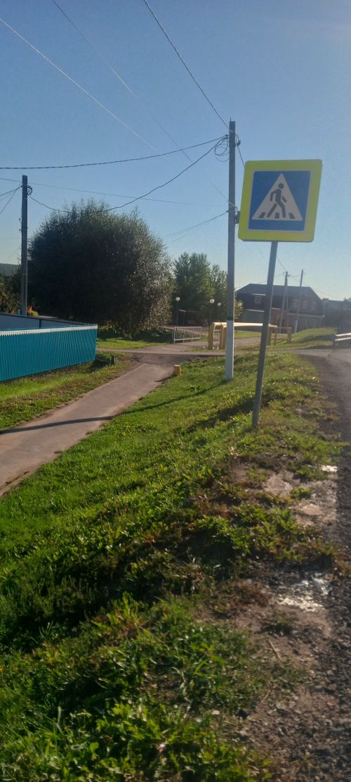 Билге дә бар, зебра да салынган, тик машина туктамый