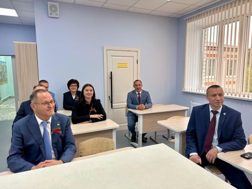 Яңа уку елы Шубан укучылары матур бинада каршы ала