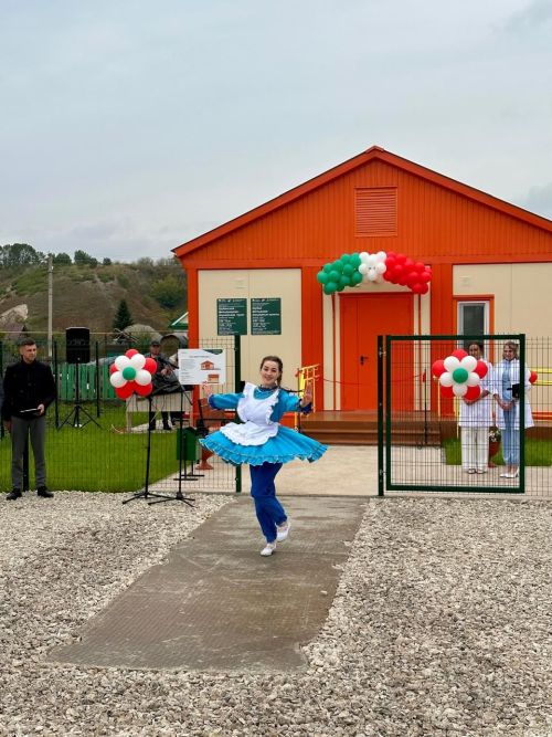 Бүген Шубан авылында яңа модульле фельдшер-акушерлык пункты ачылды