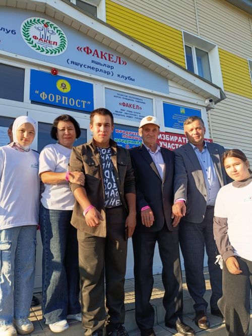 Балтачта Сафиннар гаиләсе сайлауга иң беренче булып килде