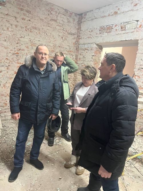 Балтачта социаль объектларны төзекләндерү эшләре дәвам итә