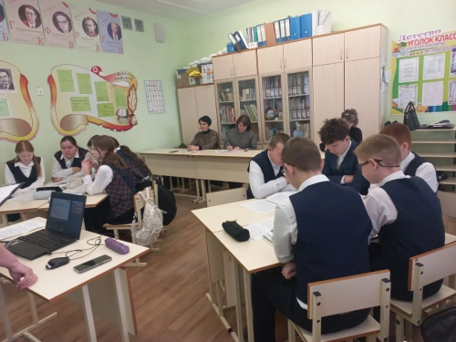 В Мало-Лызинском школе прошел районный семинар учителей родного (удмуртского) языка и литературы