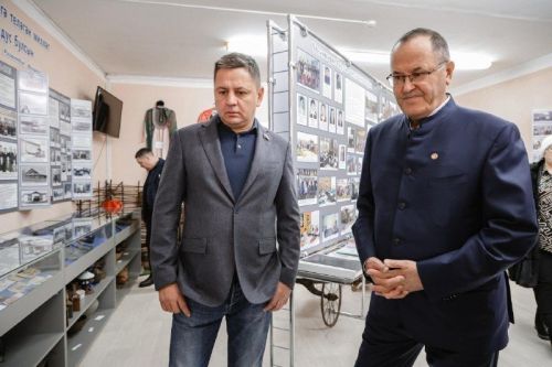 Депутат Государственной Думы Вольфсон И.С. побывал в Нурминской школе