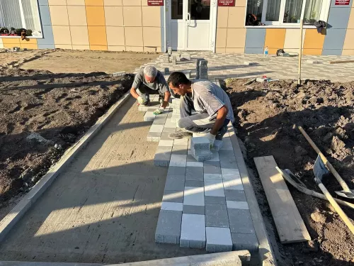 ‎Балтач бистәсе үзәгендә күләмле төзекләндерү эшләре гөрли