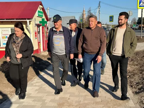 ‎Балтач бистәсе үзәгендә күләмле төзекләндерү эшләре гөрли