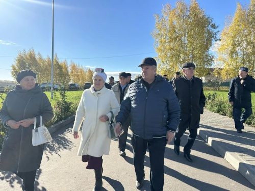 Балтач ветераннары райондагы төзелешләр, cоциаль объектлар белән танышты