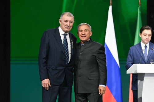 Наил Гыйләҗев «Татарстан Республикасы алдындагы казанышлары өчен» ордены белән бүләкләнде