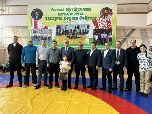 Нотфуллин Алмаз Рашит улы истәлегенә көрәш буенча район беренчелеге узды
